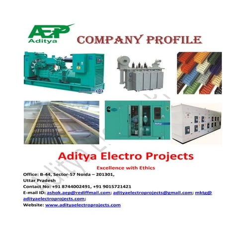 Company profile-Electrical Contractors | PPTX