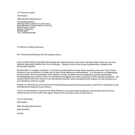 Bombardier reference