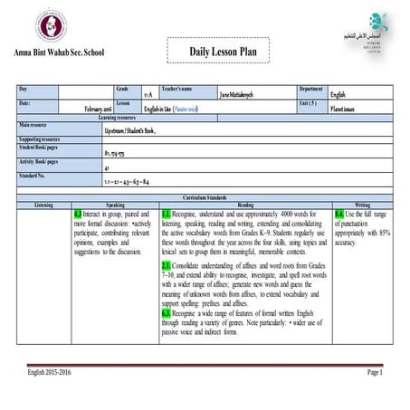 unit 5 lesson 03 - Grammar- LP