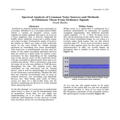 AdaptiveFilterDesign_NoahBeilin