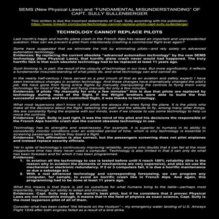 48   sems (new physical laws) and “fundamental misunderstanding” of capt. sul...