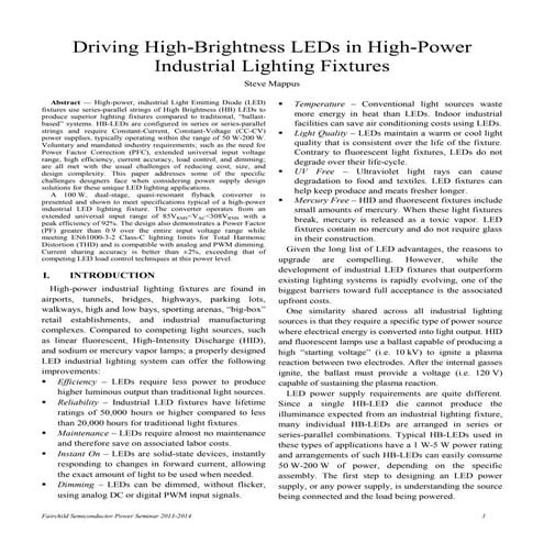 High Brightness LED_Seminar 2014