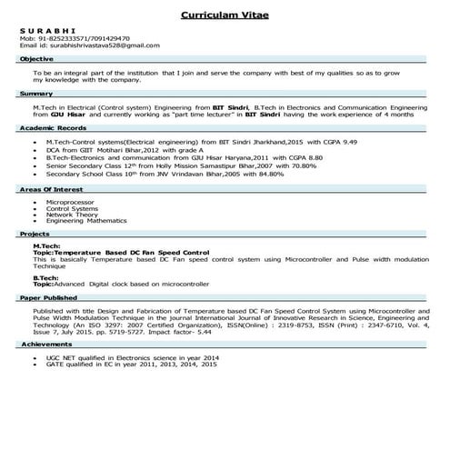 Surabhi_Resume M.Tech