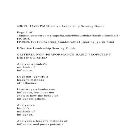 4819, 12)33 PMEffective Leadership Scoring GuidePage 1 o.docx
