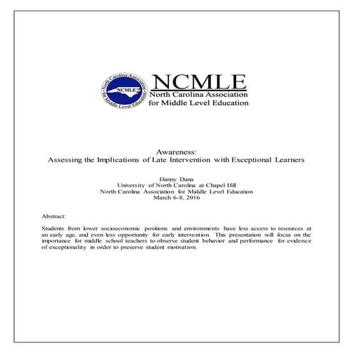 Awareness (final product)