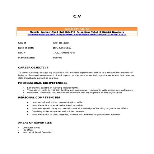 NADIM CV - Copy