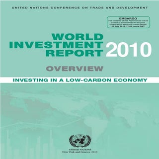 WORLD INVESTMENT REPORT 2010: INVES...