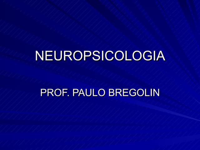 4846801 neuropsicologia