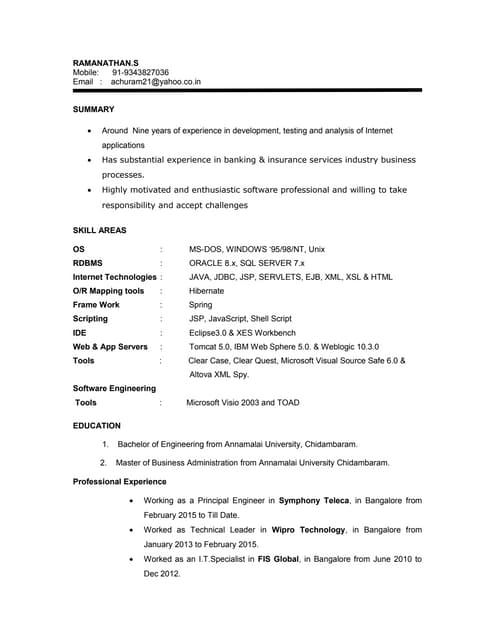 Resume
