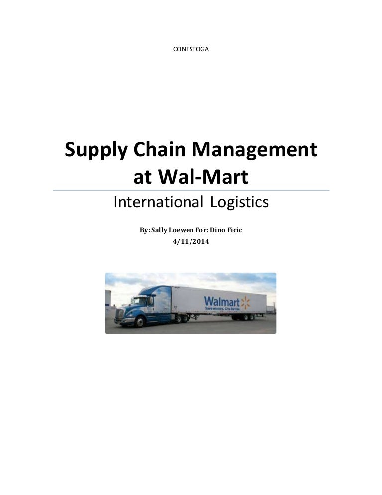 Supply Chain Management at Walmart