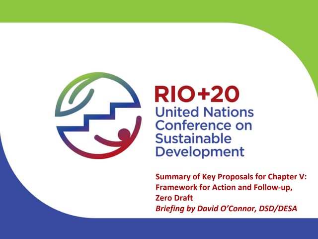 Chapter V secretariat summary