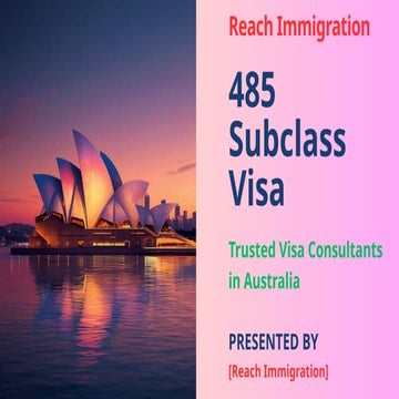 485 Subclass Visa Expert Consultant Australia – Temporary Graduate Visa ...