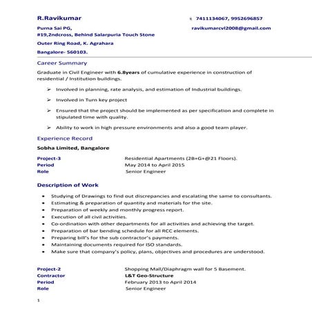 RESUME-RAJAN MOUDGILL 2016 | DOC