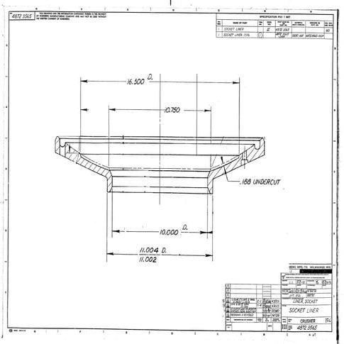 48723565 socket liner | PDF