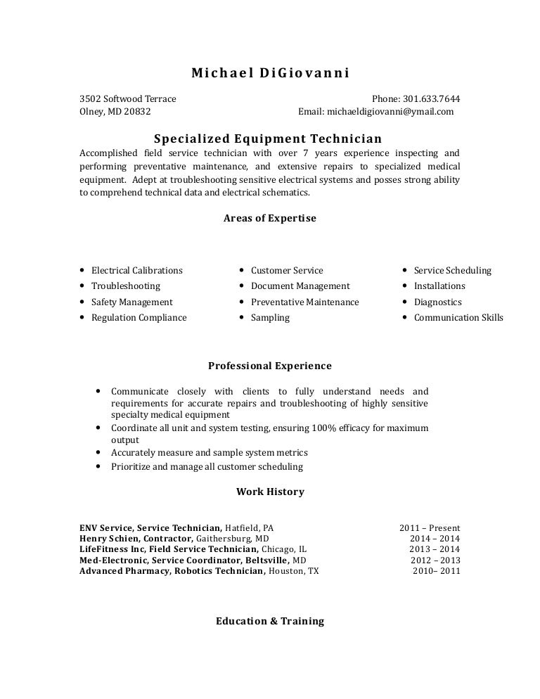 Field Service Technician