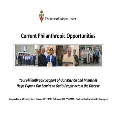Giving Opportunities Booklet