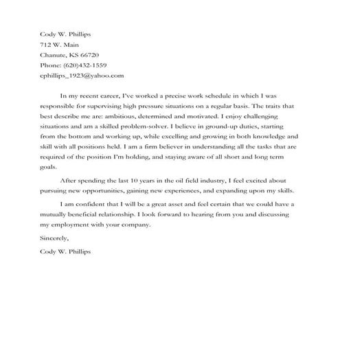 CodyPhillipsResume2016