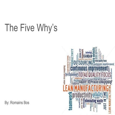 The Five Whys