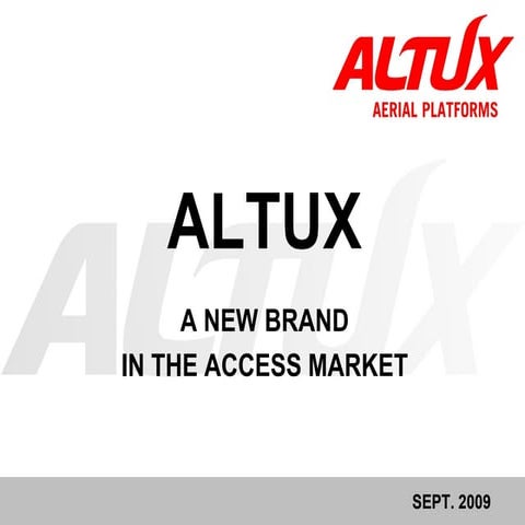 ALTUX presentation sep.09