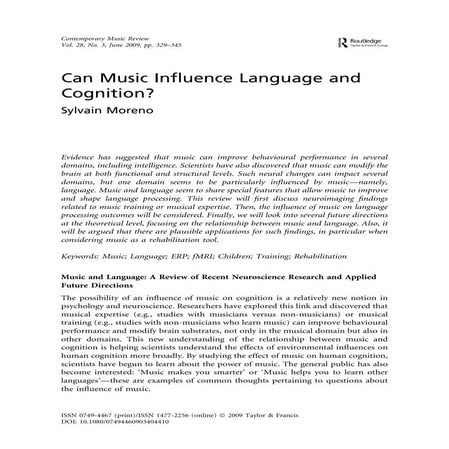 Music and the brain | PPTX