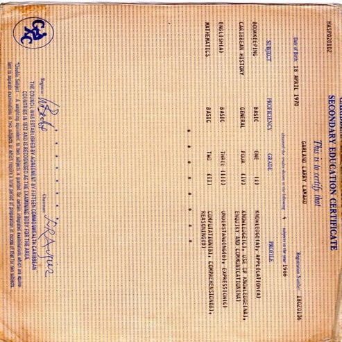 Cape Breton University Transcript | PDF