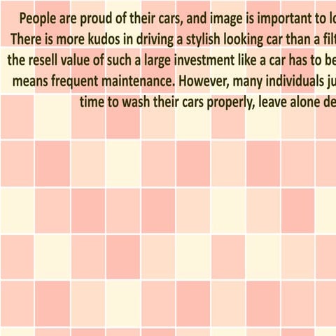 How To Make Profits From Auto Detailing