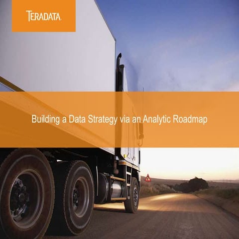 Analytic Roadmap Customer Overview - 2015 TUG Final-drs