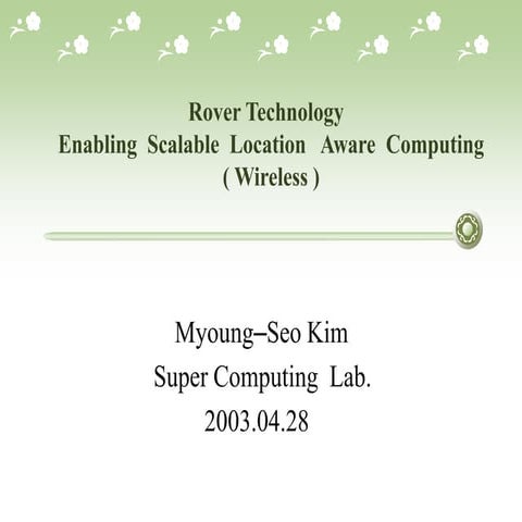 Rover.pptx Baripada SEEMANTA engineering