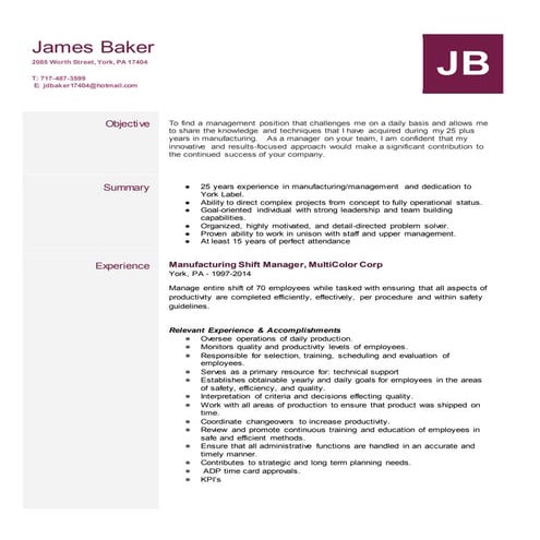 Mark recommendation letter | DOCX