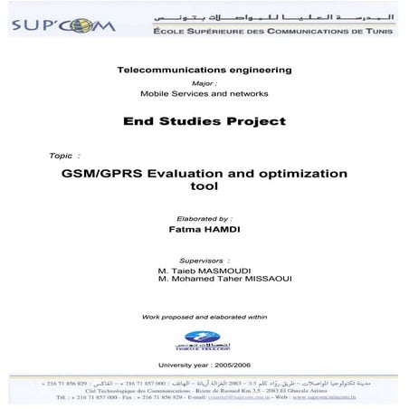 49823859 gsm-gprs-evaluatioin-and-optimization