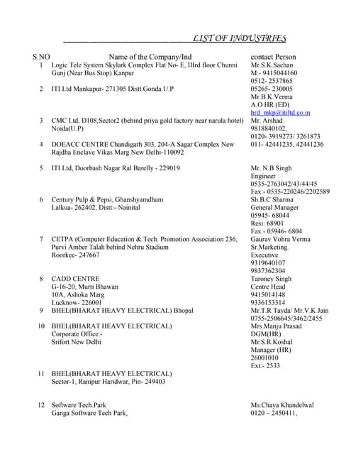 List of Industries and Companies in Pakistan, IET-NEWS-JOURNAL-4th-Ed…