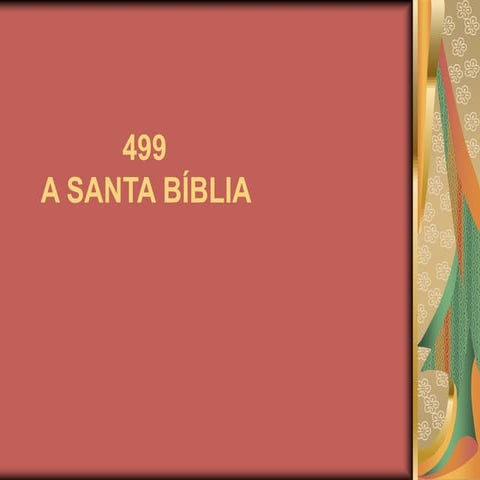499 a santa bíblia | PPS