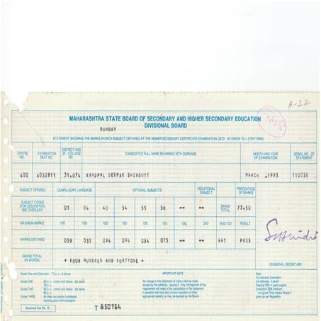 DeepakShivduttKandpal_12Marksheet