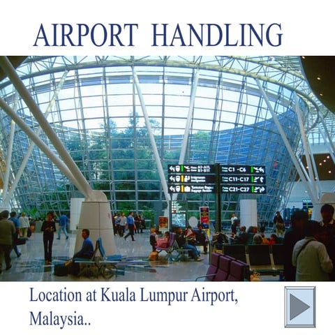 Sample Presentation Exclusively Created for Project on Airport Handling