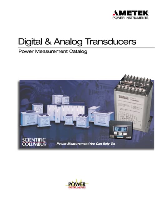 Transducer-Catalog