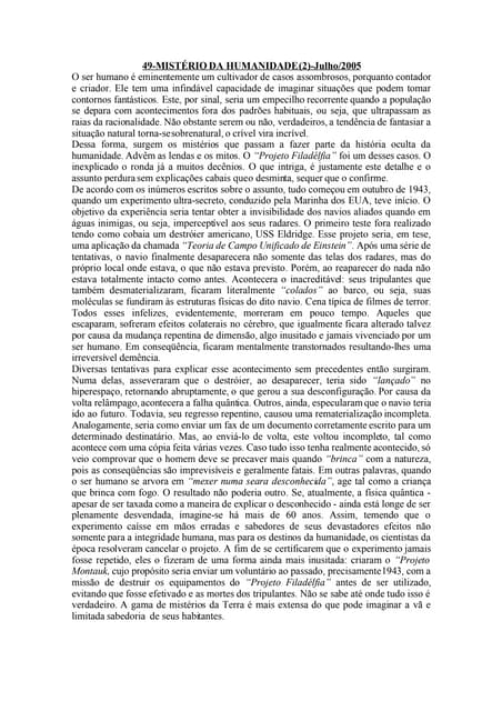 49 Humanidade 2 Julho2005