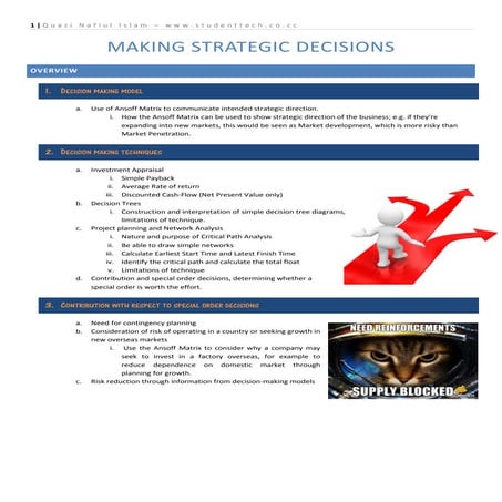 4a.2   making strategic decisions