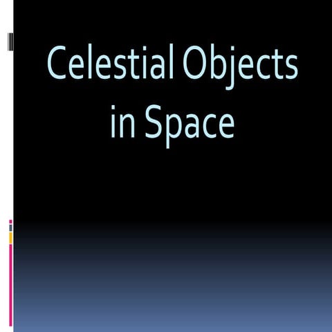 Grade 6  Space Unit - Celestial Objects in Space | Alex Noudelman