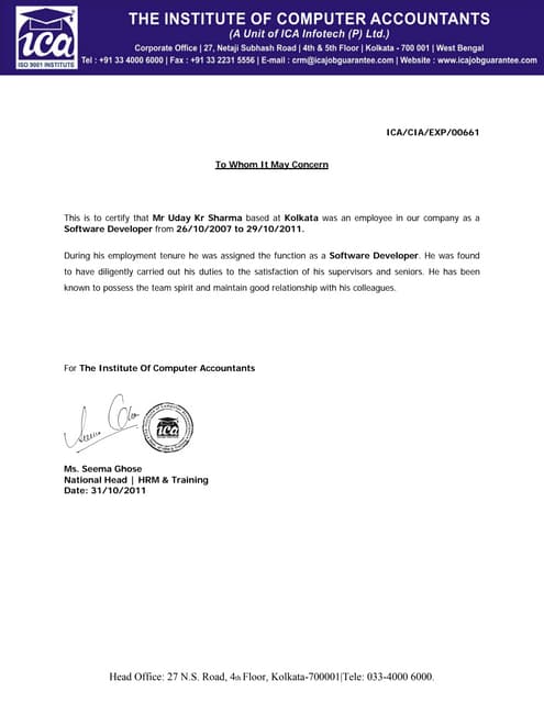 SCE Introduction Letter | PDF