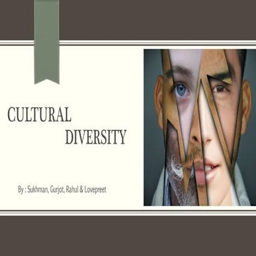 Cross Cultural Understanding | PPTX
