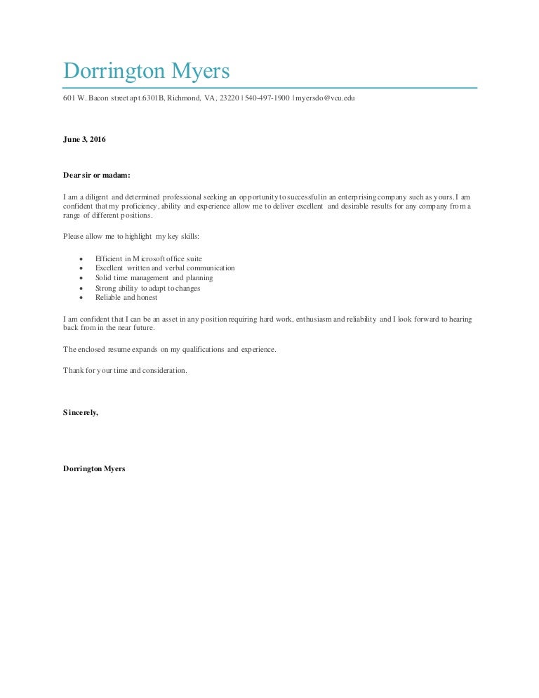 cover letter 16