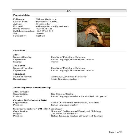 Weaam cv last update | DOC