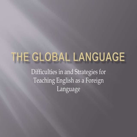 The Global Language