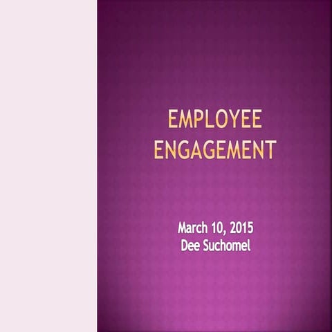 Employee Engagement PowerPoint