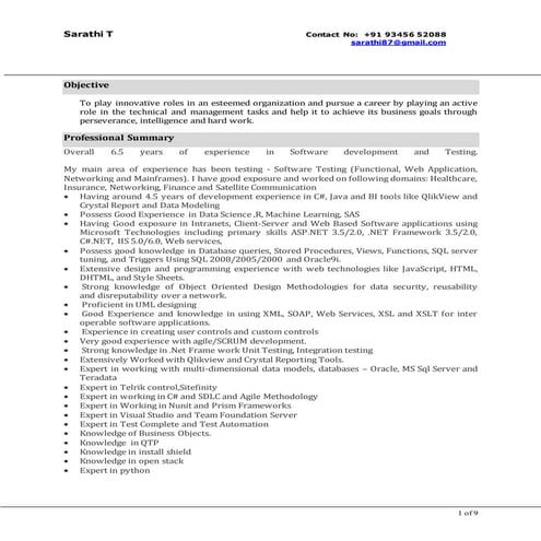 Sarathi_Resume_June 2016