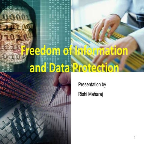 Freedom of Information and Data Protection
