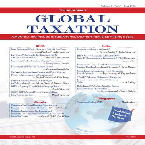 Global Taxation - May 2016 | PDF