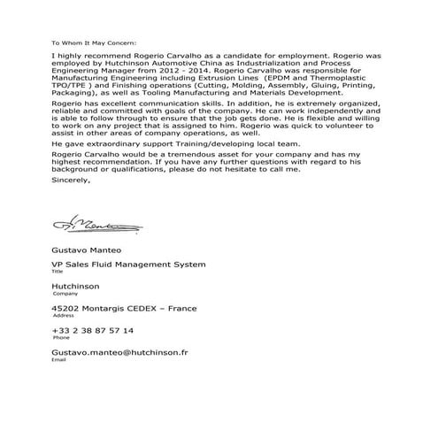 Recommendation Letter 7