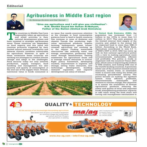 Arab Agribusiness