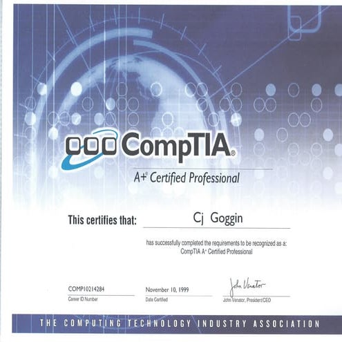 Certificate-ComputerProgramming | PDF